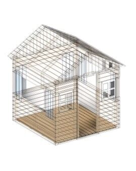 Suelo de madera para casita Masgames LOLLIPOP XXL Horeca