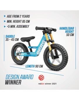 Correpasillos BERG Biky Cross Blue Handbrake