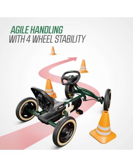 Coche de pedales BERG Buddy Retro Green