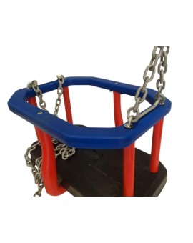 Asiento de bebé de caucho con cadenas MASGAMES Classic