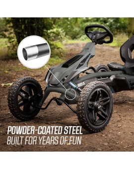 Coche de pedales BERG Rally DRT Black BFR-3
