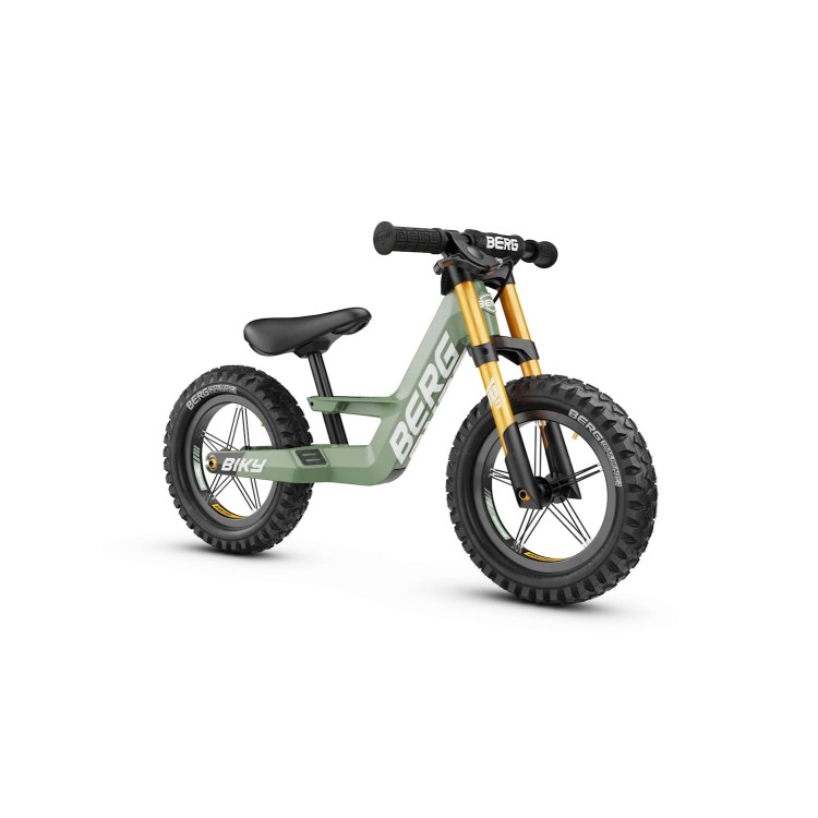 Bici de equilibrio BERG BIKY Cross Green con freno de mano