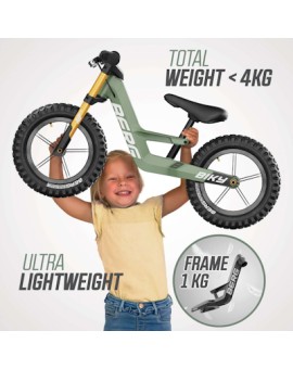 Bici de equilibrio BERG BIKY Cross Green con freno de mano