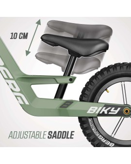 Bici de equilibrio BERG BIKY Cross Green con freno de mano