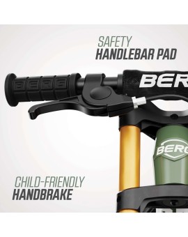 Bici de equilibrio BERG BIKY Cross Green con freno de mano