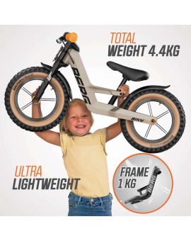 Bici de equilibrio BERG BIKY Trail Sand con freno de mano