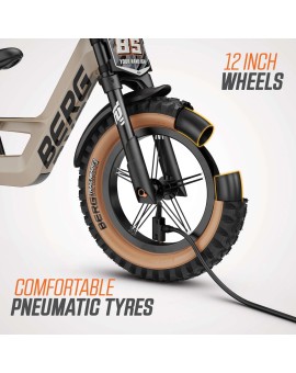 Bici de equilibrio BERG BIKY Trail Sand con freno de mano