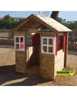 Casita de madera Masgames SCHOOL Paint