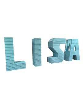 Letras Gigantes Masgames ALPHAPLAY pintadas