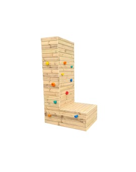Letras Gigantes Masgames ALPHAPLAY con piedras de escalar color natural