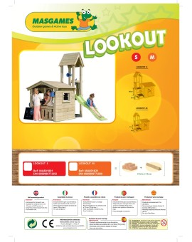 Parque infantil Masgames LOOKOUT S