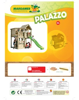 Parque infantil Masgames PALAZZO XL