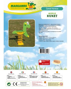 Balancín de muelle Masgames KUKET