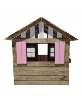 Casita de madera Masgames LOLLIPOP Rosa