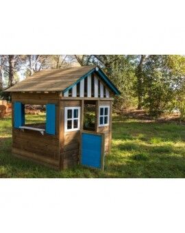 Casita de madera Masgames LOLLIPOP XL Azul