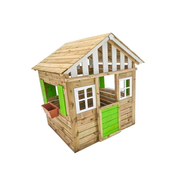 Casita de madera Masgames LOLLIPOP XL Verde