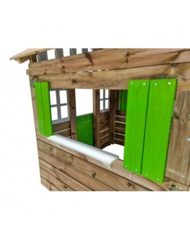 Casita de madera Masgames LOLLIPOP XL Verde