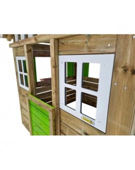 CASITA INFANTIL DE MADERA MASGAMES-LOLLIPOP XL VERDE - MA800543, Coches  eléctricos y motos para niños a batería 12v con mando RC, quads infantiles,  tractores infantiles, camiones para niños, realizamos envíos a domicilio.