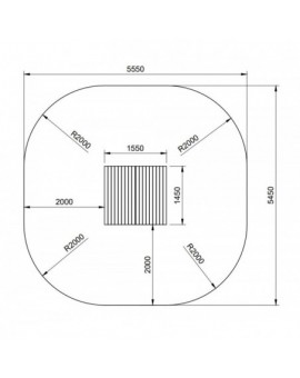 Casita de madera Masgames LOLLIPOP XL Horeca verde