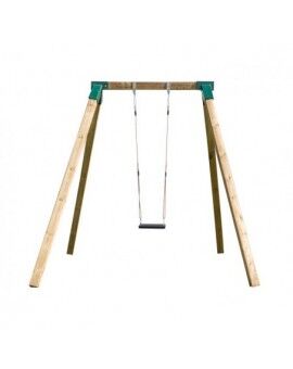 Columpio individual de madera cuadrada Masgames KARAI DELUXE Adultos