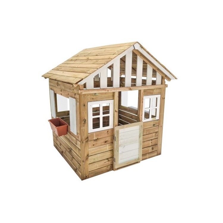 Casita de madera Masgames LOLLIPOP XL Blanca