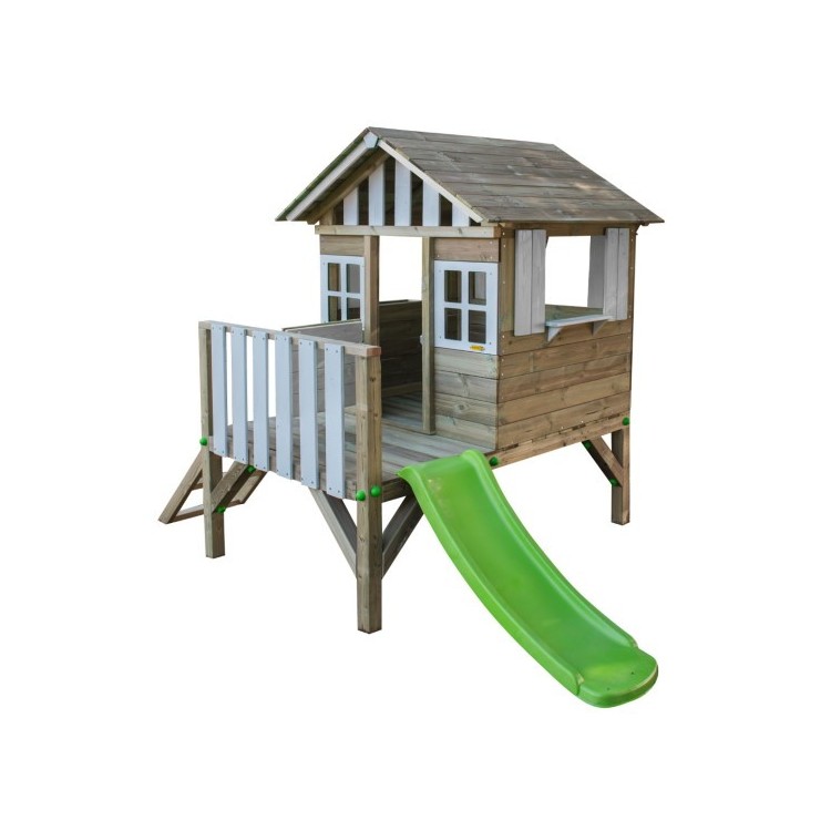 Casita de madera Masgames LOLLIPOP Elevada blanca