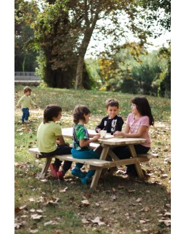 Mesa de picnic cuadrada infantil MASGAMES PERSIC