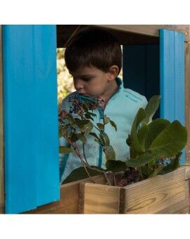 Casita de madera Masgames LOLLIPOP XL Azul