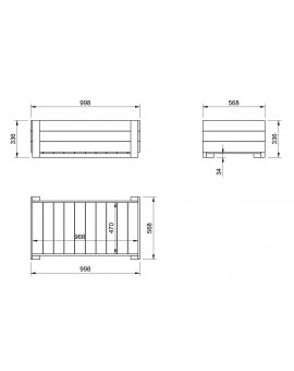 Pack de mesas de cultivo MASGAMES Fortis