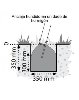 Columpio individual de madera redonda Masgames KILA L + asiento bebé