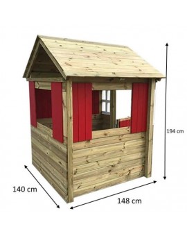 Casita de madera Masgames FRESITA XL