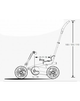 Coche de pedales BERG Buzzy Nitro 2 en 1