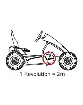 Kart de pedales BERG B.Super Red BFR-3