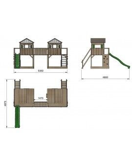Parque infantil Masgames SUPERPOP XL