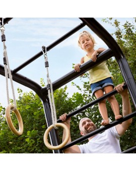 BERG Playbase Medium TL (rocódromo + trapecio + asiento de caucho)