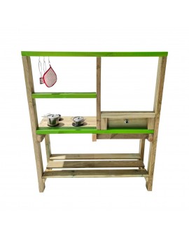 Cocinita infantil de madera para exterior Masgames SPICY