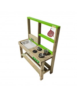 Cocinita infantil de madera para exterior Masgames SPICY