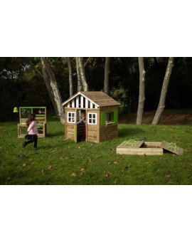 Casita de madera Masgames LOLLIPOP XL Verde