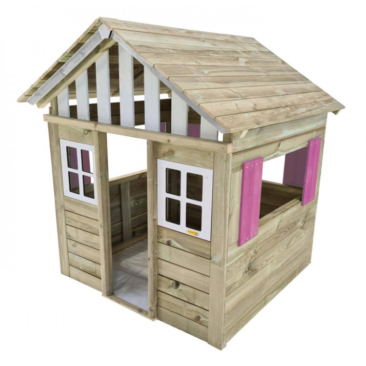 Casita de madera Masgames LOLLIPOP XL Horeca rosa