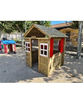 Casita de madera Masgames SCHOOL Paint