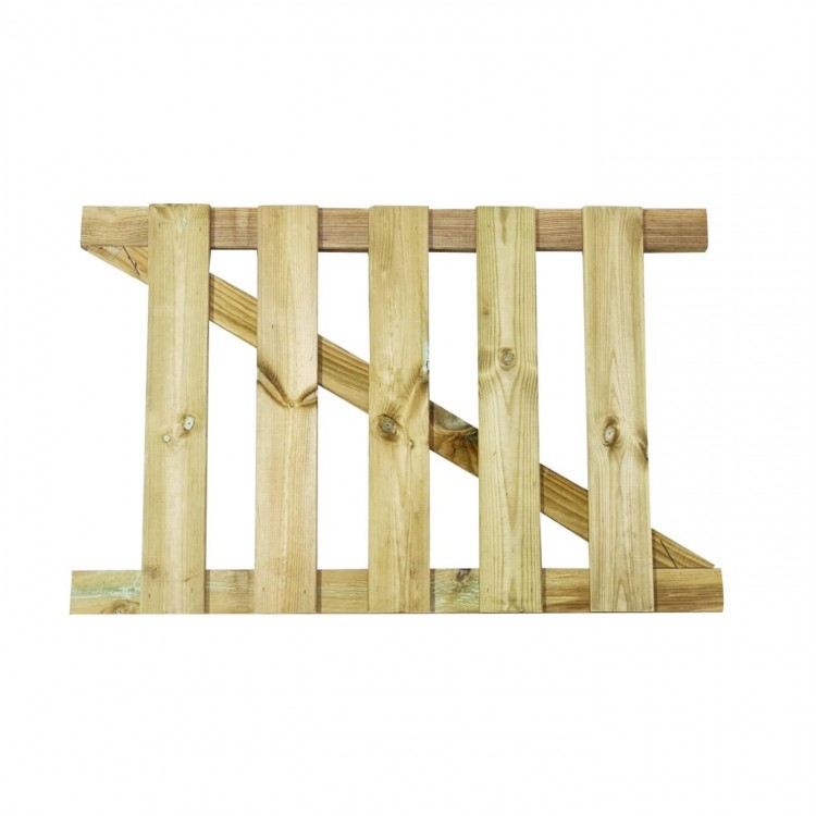 Puerta para valla de madera Masgames RECTA 80