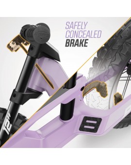 Correpasillos BERG Biky Cross Purple Handbrake