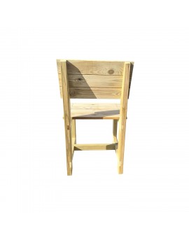 Silla de madera de exterior MASGAMES BATEA