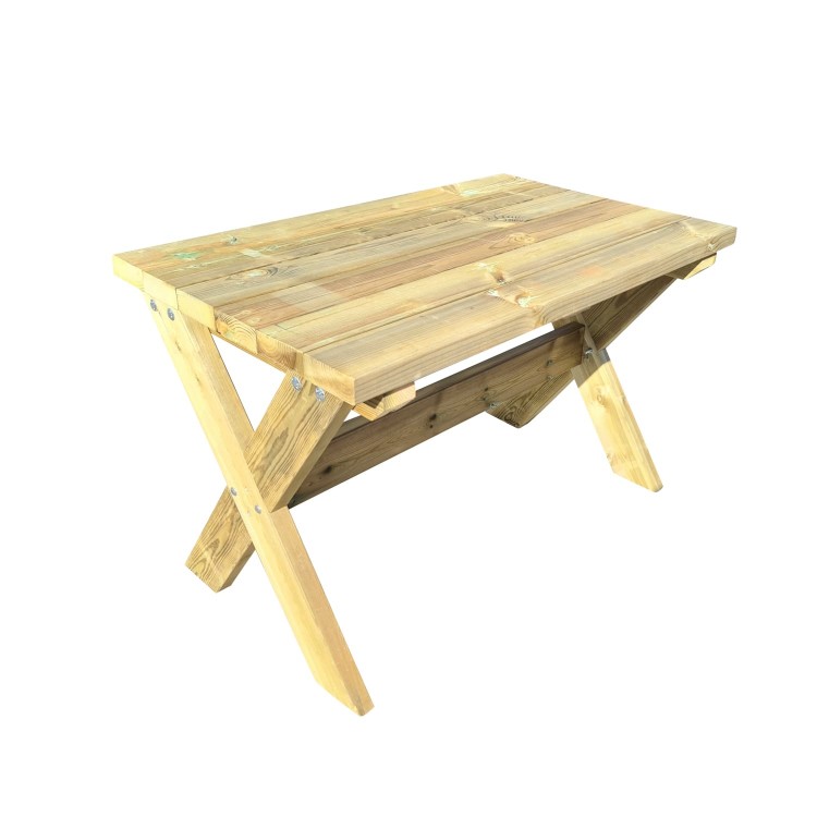 Mesa de madera exterior MASGAMES XERTA 120 cm