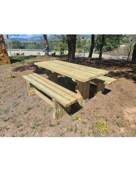 Mesa de picnic MASGAMES CALELLA con bancos independientes