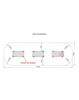 Parque infantil Masgames TREN PINXO: Locomotora + 2 vagones