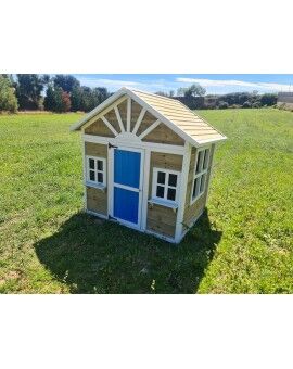 Casita infantil de madera por paneles Masgames VISBY