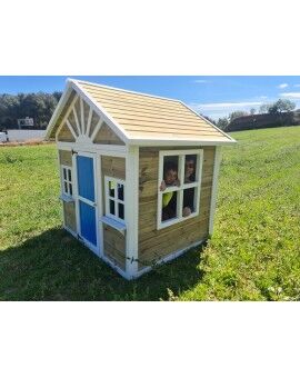 Casita infantil de madera por paneles Masgames VISBY