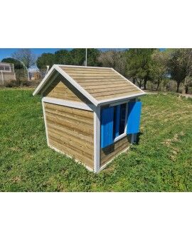 Casita infantil de madera por paneles Masgames VISBY