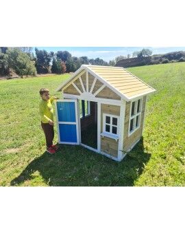 Casita infantil de madera por paneles Masgames VISBY